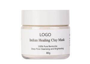 Wholesale Skin Whitening Powder Face Mask Deep Cleansing Indian Healing Clay from china suppliers