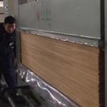 Fancy Recomposed Wood Veneer Straight Walnut 612S/682S/803S For Plywood 3100mm