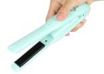 25W 400F Mini Hair Straightener , 2 In 1 Cordless Curling Iron And Hair