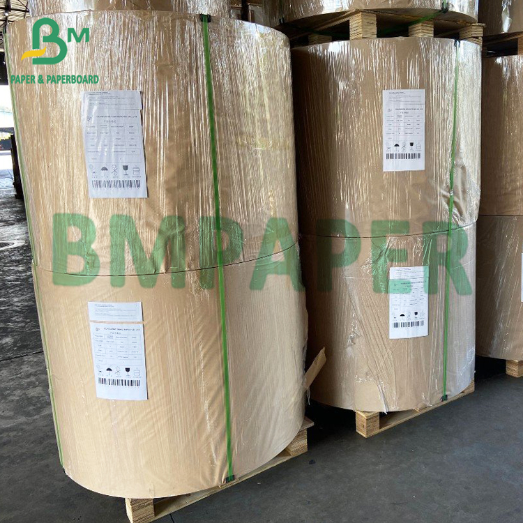 300gsm Compostable Poly Coated White Cardboard Paper For Soup Bowls