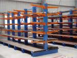 Single Sided Long Span Cantilever Storage Rack With RAL Powder Coating