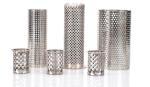 304 316 316L Filter Mesh Stainless Steel Perforated Tube Filter Cylinders