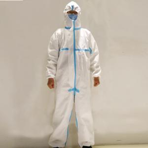 Wholesale Waterproof Microporous Disposable Type 5 6 Coverall Chemical Resistant from china suppliers