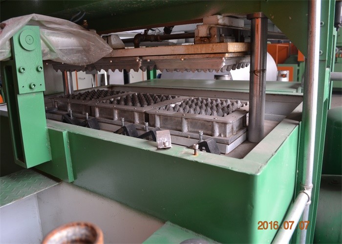 High Performance Recycled Pulp Molding Machine For Fruit / Egg Packing Trays