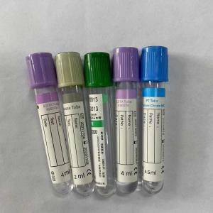 Wholesale Hematology Test Vacuum Blood Collection Tube Glass Plastic from china suppliers