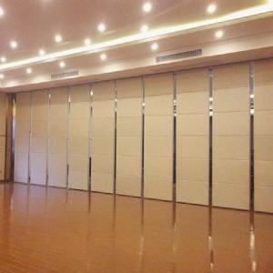 Wholesale Soundproof Banquet Hall Aluminum Frame Hotel Mobile Movable Partition Walls from china suppliers