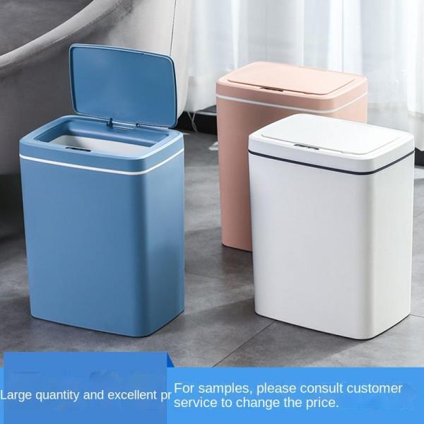 Portable Electronic Household Kitchen Induction Garbage Bin Automatic Sensor Mini Indoor Plastic Smart Trash Can