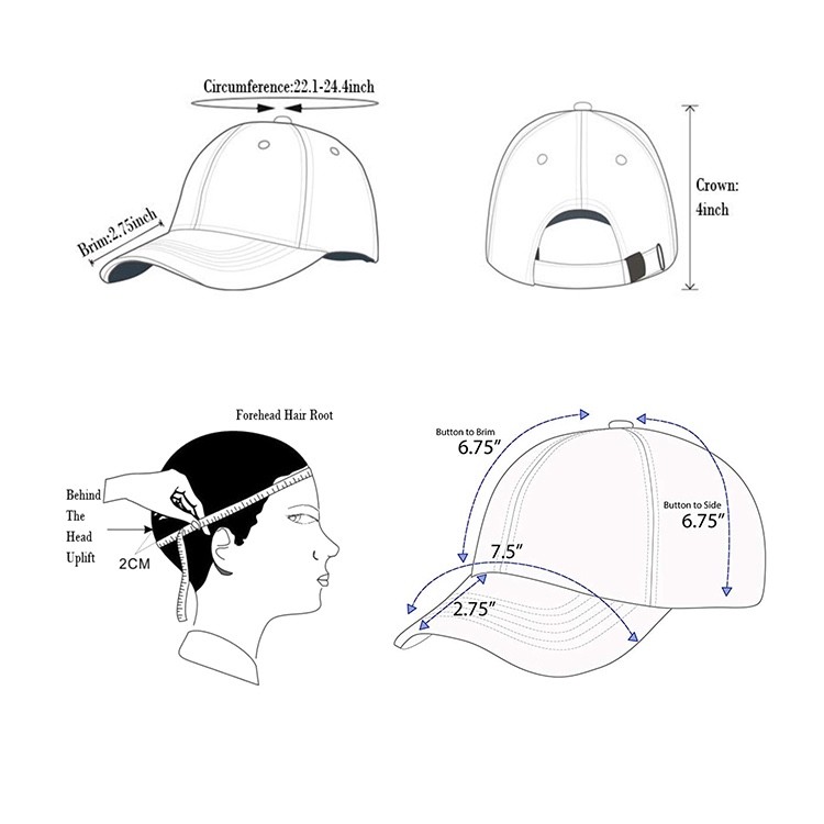 ACE Wash blue denim Customized curve brim silk printed logo baseball Hats Caps