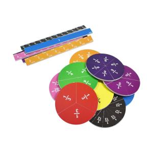Wholesale Children Early Learning Magnetic Fraction Tiles Educational Magnetic Math Puzzle from china suppliers