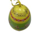 Easter Egg Shaped Tin Trinket Box Environmentally Friendly Material