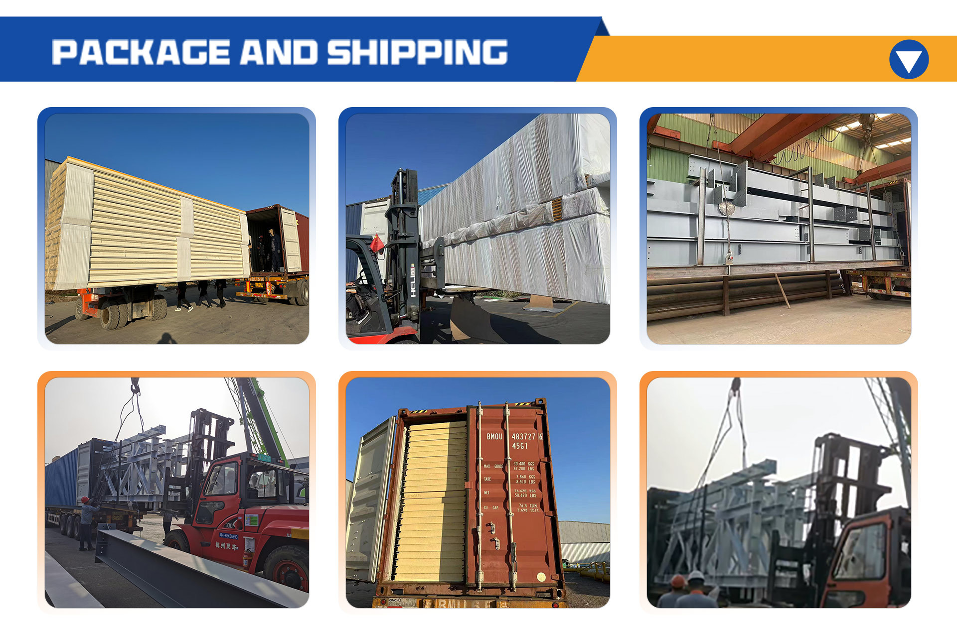 Prefabricated Steel Structure Factory Building Steel Frame House Construction