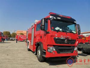 Wholesale 8000 Litre Manual Gear Water Foam Fire Fighting Engines With Huge Extinguishant from china suppliers