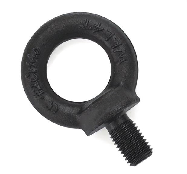 Custom Grade 8 8.8 M12 35mm Large Eye Bolt in Carbon Steel for Heavy Duty Applications