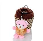 New creative promotion gift product wedding gift cake bear towel