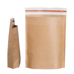 Wholesale Brown Self Seal Paper Shopping Bags Hot Stamping Kraft Paper Express Mailing Bags from china suppliers