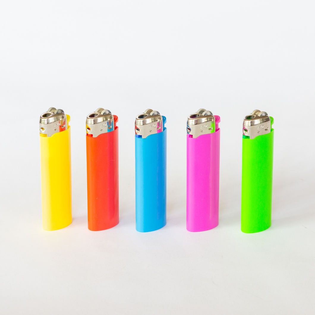 High Quality ISO9994 Standard Refillable Plastic Flint Gas Lighter