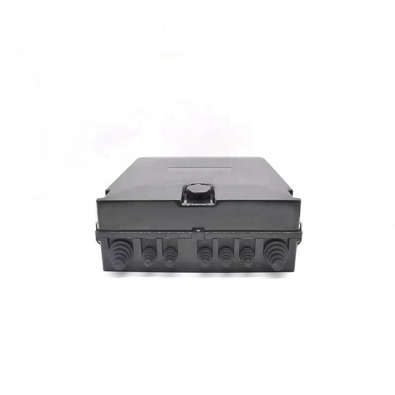 Custom Black Fiber Optic Distribution Box Outdoor Indoor 48 Core Cable
