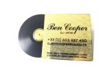 Waterproof Plating Etched Metal Label Plate Stainless Steel