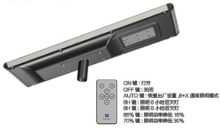 NEW Functional Integrated Human Body Induction Solar Street Light led Light / Time Control