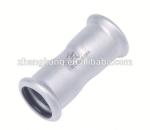 Pipeline Carbon Steel Welded Pipe Fittings Straight Carbon Steel Coupling