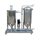 Diatomite Filter Stainless Steel Bag Filter Housing for Coconut Water Treatment