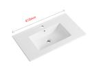 Fashion Design Chaozhou AC8003-80 Bathroom Cabinet Basin 800MM Length Ceramic