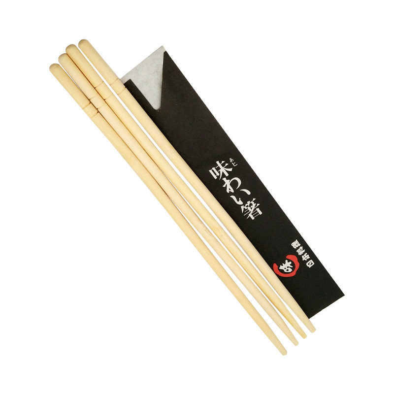 Japanese Disposable Bamboo Chopsticks Environmental Friendly 8" 9 "