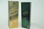 Gold Glossy Lamination Luxury Gift Boxes For Wine Packaging, Packaging Cardboard