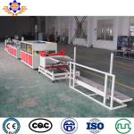 250 Kg/H PVC Upvc Window Profile Extrusion Machine Double Screw Plastic Extruder