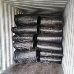 OEM Dry Docking Ship Launching Air Bags , Cylindrical Marine Rubber Airbags