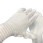 Anti Static Gloves ESD Safe Materials Polyester Liner Carbon Filament Knitted