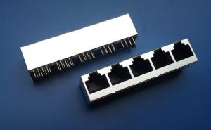Wholesale RJ45 connector 1x5 180°G/F from china suppliers