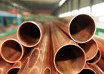 Mirror Polished Copper Nickel Pipe , Thin Wall Nickel Plated Copper Tubing ,