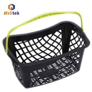 Wholesale Design Single Handle Plastic Hand Basket For Supermarket HDPP Shopping Basket from china suppliers