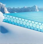 Factory price 2.1m*5.8m size 10mm Honeycomb Polycarbonate Sheet Superior Light