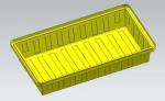 Rotational 460 Liters Plastic Box Mould High Hardness