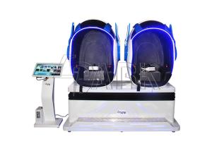 Wholesale Visual Range 9D Virtual Reality Simulator VR Egg Chair Rich Content coin amusement game machine from china suppliers