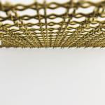 Square Hole Shape Eco Friendly 30m Silver Stainless Steel Decorative Wire Panels