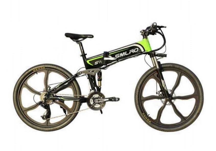 0.5KW 26 Inch Folding Electric Bike With Shimano Gear Multifunctional