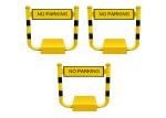 Plastic Coating 5 Tons Automatic Parking Lock 12V7AH Battery