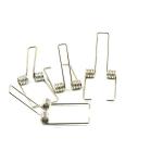 1/4" 0.4mm Clothes Peg Torsion Spring For Led Downlight Hair Clip Zinc Plated