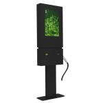Customized Digital Signage Charging Station A+ LCD Panel For Car