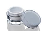 15g 30g 50g Round Acrylic Face Cream Jars Skincare Product Packaging