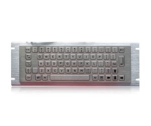Wholesale IP65 Compact Mini Size Industrial Metal Keyboard good for outdoor from china suppliers