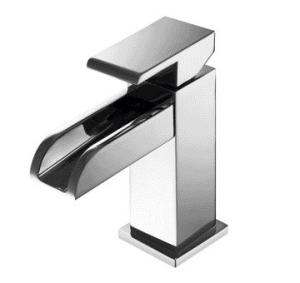Wholesale Waterfall Wash Basin Faucet Single Lever Hot and Cold Water Supply from china suppliers