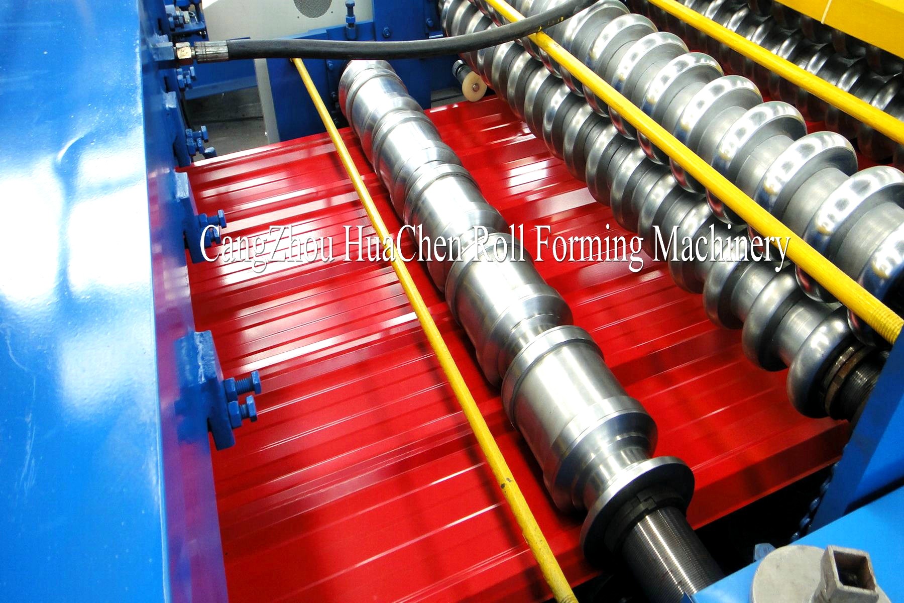 Glazed Panel Color Steel Double Layer Roll Forming Machine CE Sheet Metal Roll Former