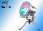 18W Self - Cleaning Led Waterfall Lights , Underwater Led Fountain Lights IH