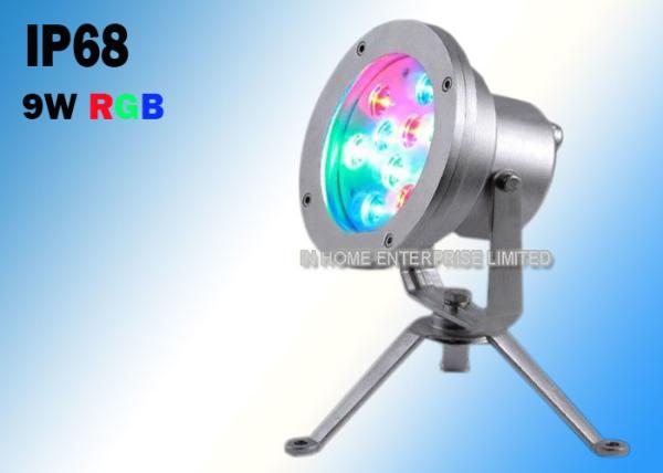 18W Self - Cleaning Led Waterfall Lights , Underwater Led Fountain Lights IH