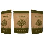 Food Packaging Kraft Stand Up Pouches Coffee Tea Candy Biodegradable Paper Bag