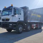 400HP 10 Tyres Heavy Tipper Truck SINOTRUK HOHAN For Construction